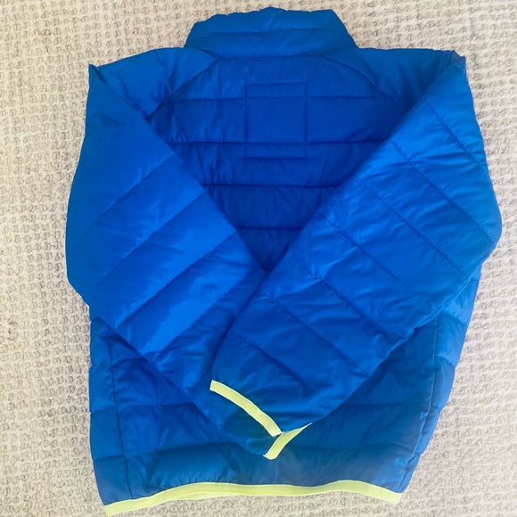 NEW J. Crew Crewcuts Blue Quilted Boys Winter Primaloft Jacket, Sz 4 - 5 - Picture 3 of 5